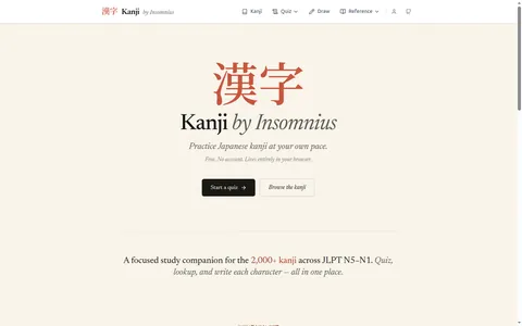 Kanji by Insomnius project preview